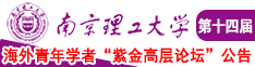 狂操骚逼穴视频南京理工大学第十四届海外青年学者紫金论坛诚邀海内外英才！